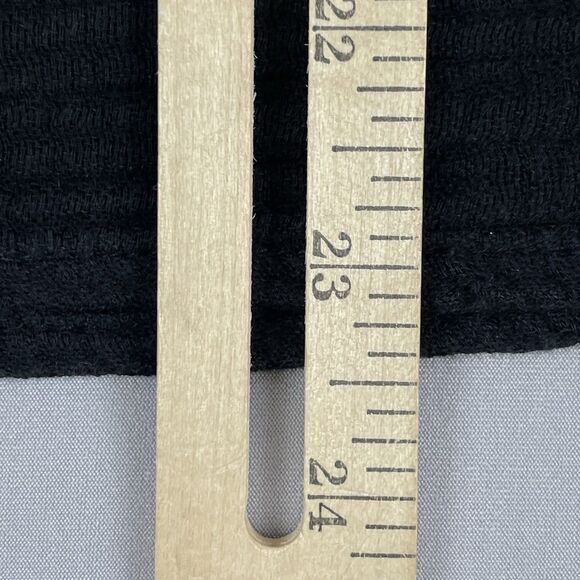 Old Navy Short‎ Sleeve Elastic Gauze Blouse Top Med Black Casual Whimsygoth - Picture 11 of 14